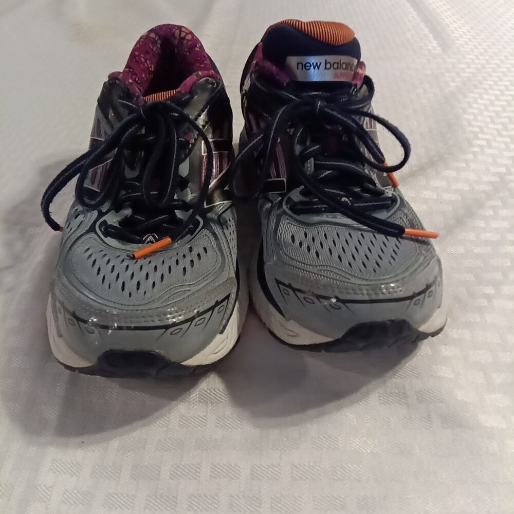 New Balance 860v7 Women's Running Shoes 7.5 Blue /Gray Athletic Sneakers
